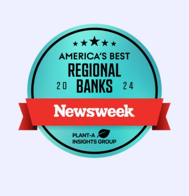 America's Best Regional Banks Badge from Newsweek