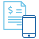 Document and a phone icon