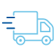 Truck driving icon