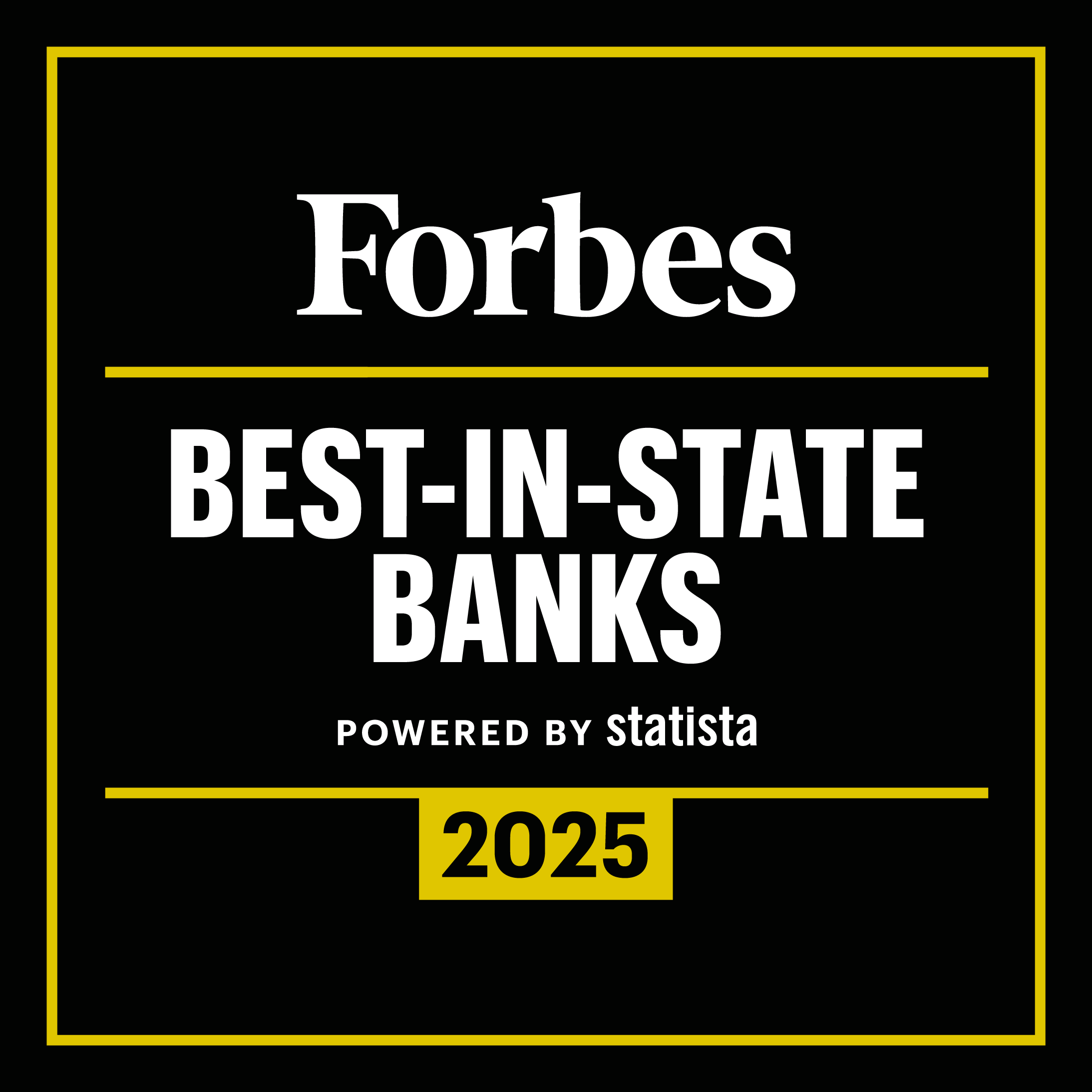 Forbes - Best-In-State Banks, 2025